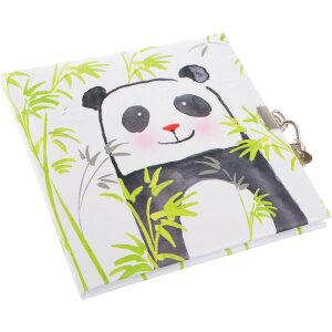Diario Panda 16,5x16,5 cm