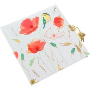 Diario Teneri fiori 16,5x16,5 cm