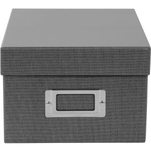 Goldbuch Photo Box Bella Vista grigio 700 foto 16x21,5x11 cm