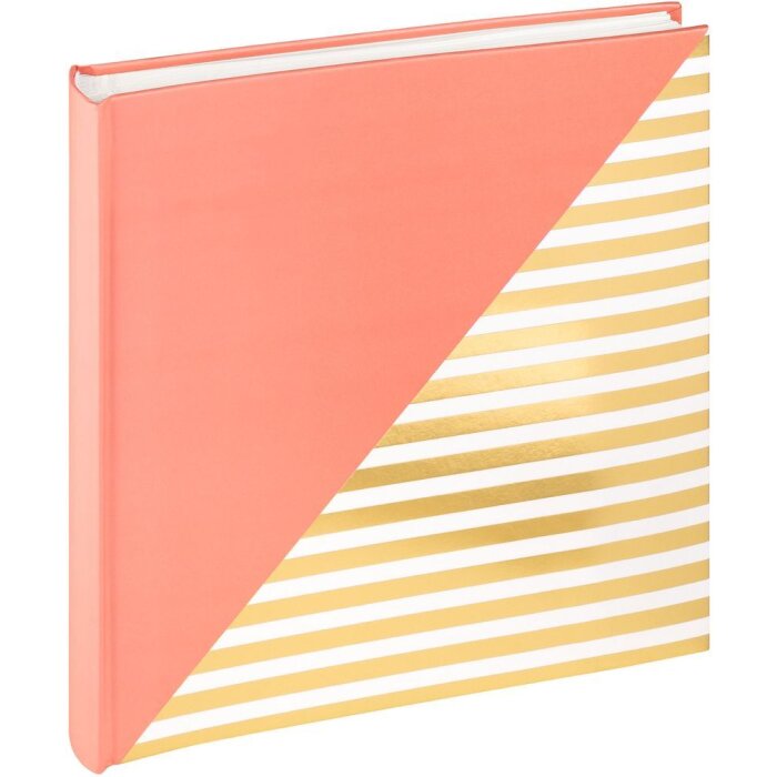 Walther Album fotografico Unite rosa salmone 26x25 cm 50 pagine bianche