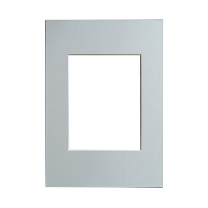 Galleria passepartout 24x30 cm bianco neve per 18x24 cm