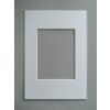 Galleria passepartout 24x30 cm bianco neve per 18x24 cm
