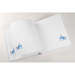 Album per bambini Sam 28x30,5 cm blu
