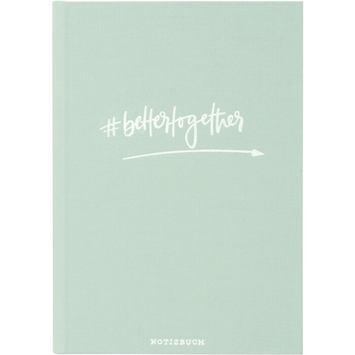 Taccuino Goldbuch DIN A5 #bettertogether aqua 200 pagine