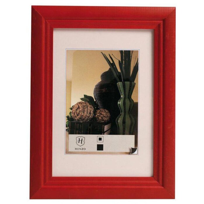 Cornice in legno Henzo Artos 40x60 cm rosso