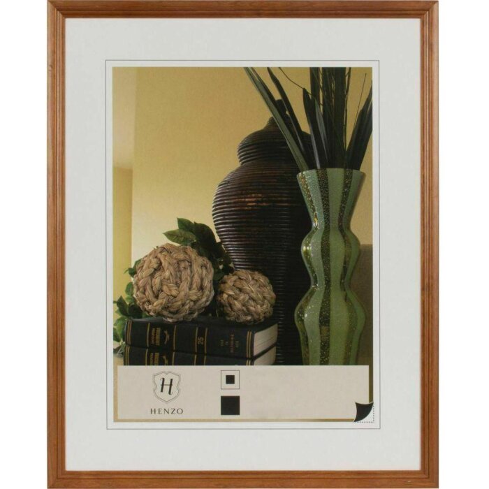 Henzo Cornice in legno Artos 40x60 cm marrone scuro