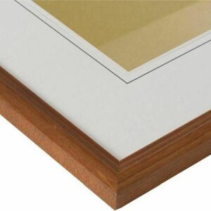 Henzo Cornice in legno Artos 40x60 cm marrone scuro