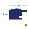 Henzo Cornice in legno Artos 40x60 cm natura