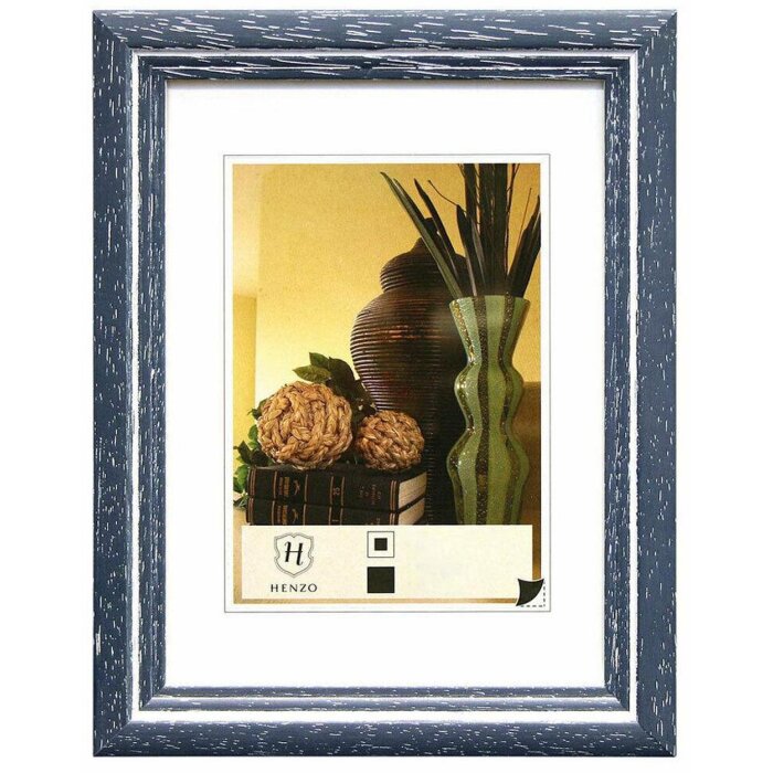 Cornice in legno Henzo Artos 40x60 cm blu