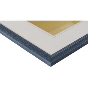 Cornice in legno Henzo Artos 40x60 cm blu