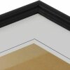 Cornice Henzo in legno Artos 40x60 cm nero