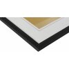 Cornice Henzo in legno Artos 40x60 cm nero