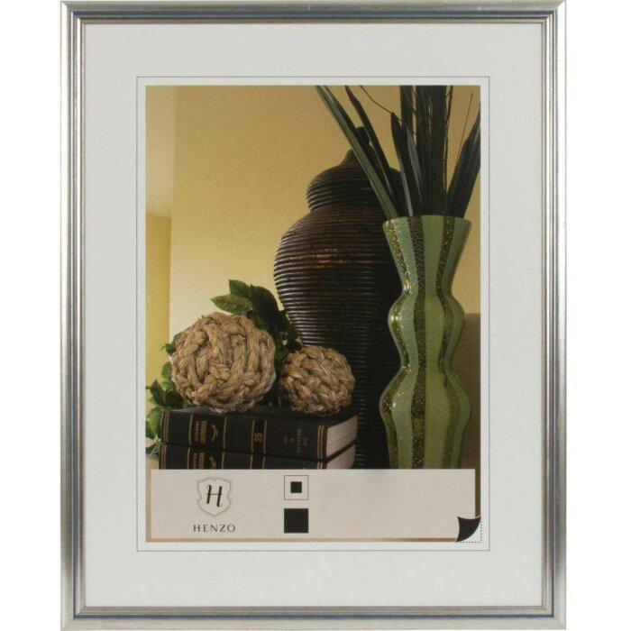 Henzo Cornice in legno Artos 40x60 cm argento