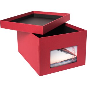 HNFD XL Photo Box Kandra 700 foto 15x20 cm rosso