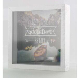 Hama Salvadanaio Dinero bianco 23x23 cm
