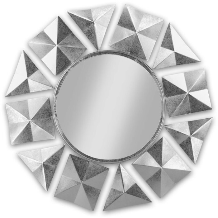 Specchio da parete Agios 64,5 cm argento