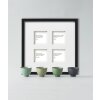 Walther Stockholm 3D Cornice in legno Galleria 4 Foto 10x10 cm nero