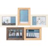 Cornice in legno Fiorito 5 foto 10x15 cm