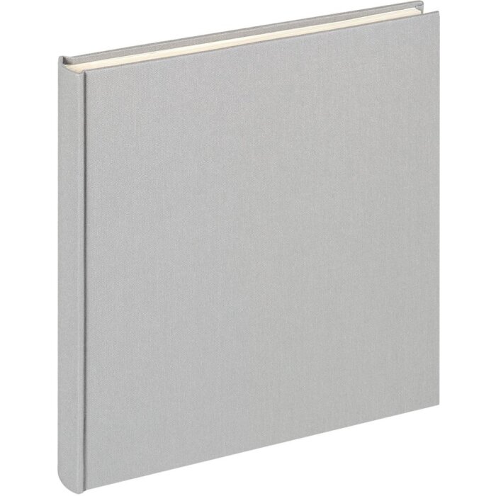 Walther album fotografico Panno grigio 26x25 cm 40 pagine bianche