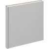 Walther album fotografico Panno grigio 26x25 cm 40 pagine bianche