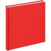 Walther Album fotografico panno rosso 26x25 cm 40 pagine bianche
