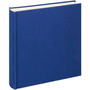 Walther Jumbo Photo Album Panno blu 30x30 cm 100 pagine...