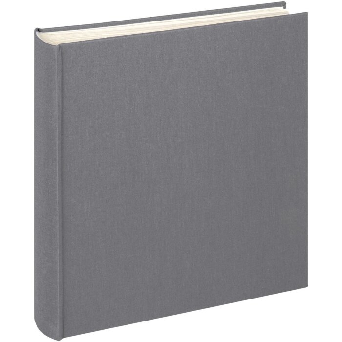 Walther Jumbo Photo Album Panno antracite 30x30 cm 100 pagine bianche