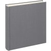 Walther Jumbo Photo Album Panno antracite 30x30 cm 100 pagine bianche
