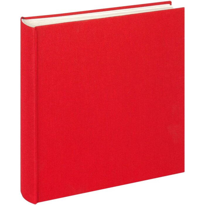 Walther Jumbo Photo Album Panno rosso 30x30 cm 100 pagine bianche