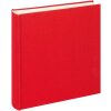 Walther Jumbo Photo Album Panno rosso 30x30 cm 100 pagine bianche