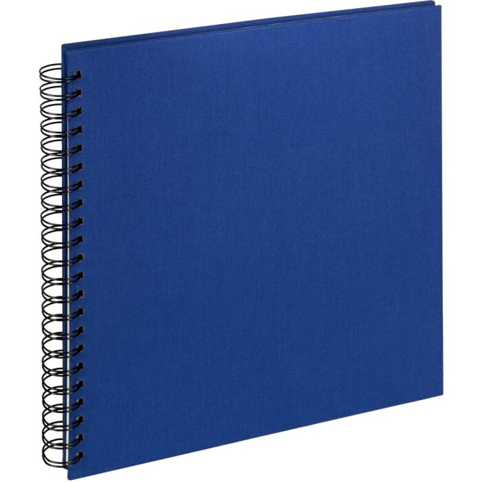 Panno per album a spirale blu 30x30 cm