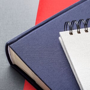 Walther Album a spirale antracite 30x30 cm 50 pagine bianche