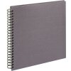 Walther Album a spirale antracite 30x30 cm 50 pagine bianche