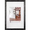 Cornice in legno Metropolis 10x15 cm nero-argento