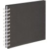 Hama Album a spirale Fine Art nero 18,5x15 cm 30 pagine bianche