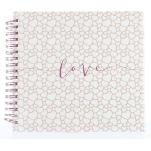 Album a spirale Romance, 28x24 cm, 40 pagine bianche