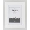 Cornice in plastica Paris 10x15 cm bianco
