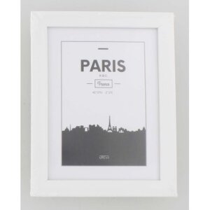 Cornice in plastica Paris 15x20 cm bianco