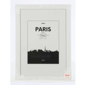 Cornice in plastica Paris 21x30 cm bianco
