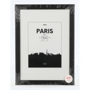 Cornice in plastica Paris 21x30 cm nero