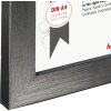 Cornice in plastica Paris 21x30 cm nero