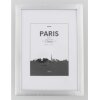 Cornice in plastica Paris 21x30 cm argento