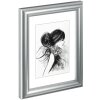 Cornice in plastica Sofia 13x18 cm argento