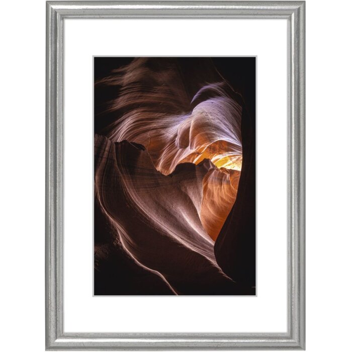 Hama Cornice in legno Phoenix 30x45 cm argento