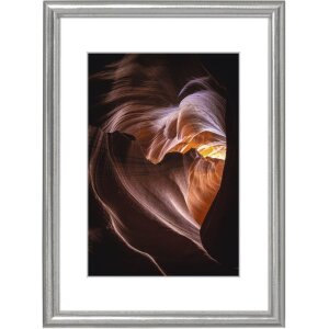 Hama Cornice in legno Phoenix 30x45 cm argento