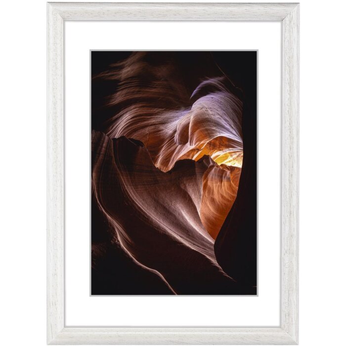 Hama cornice in legno Phoenix 30x45 cm bianco
