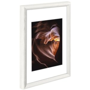 Hama cornice in legno Phoenix 30x45 cm bianco