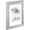 Cornice in plastica Lobby 10x15 cm argento