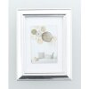 Cornice in plastica Lobby 10x15 cm argento