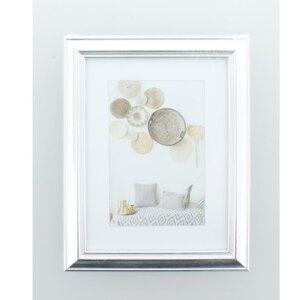 Lobby cornice in plastica 15x20 cm argento